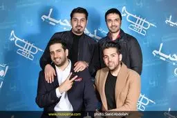 حضور محمد رضا فروتن و احسان خواجه امیری در کنسرت بمب انرژی/عکس