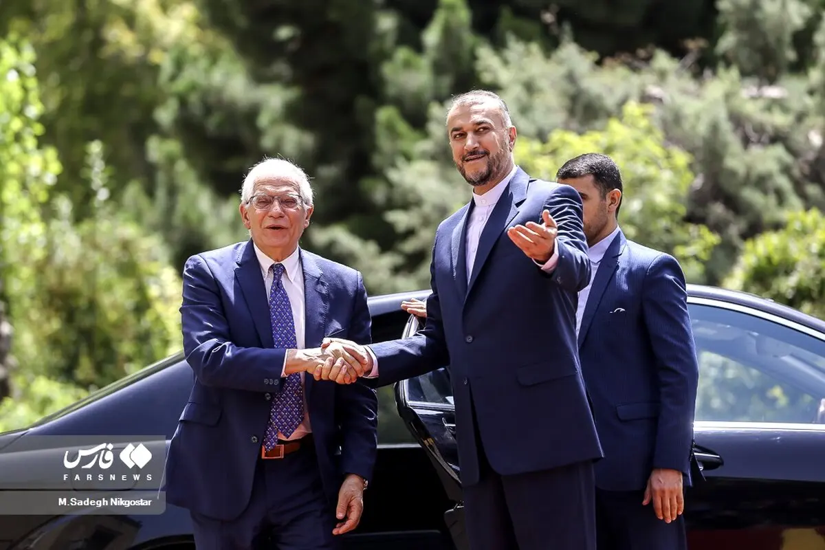 گزارش اینستاگرامی امیرعبداللهیان از گفتگوی تلفنی با بورل
