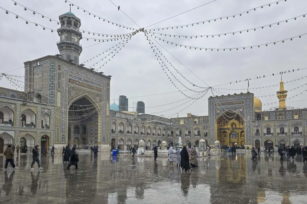 ظرفیت حرم مطهر رضوی تکمیل شد


