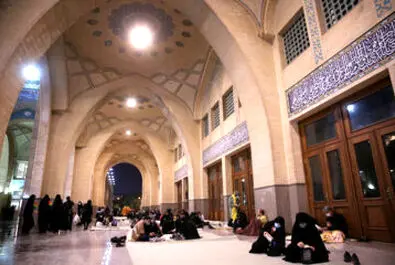 مراسم احیاء شب نوزدهم در حرم شاه عبدالعظیم (ع)