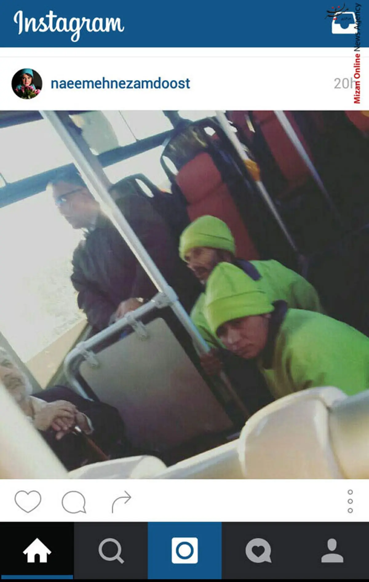 اقدام جالب و قابل تامل دو مأمور شهرداری/عکس