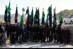 تصاویری از مراسم سنتی «علم سلام»