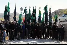 تصاویری از مراسم سنتی «علم سلام»