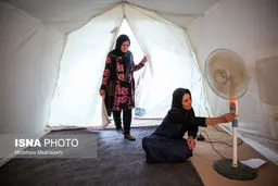 زندگی دشوار اهالی سرپل ذهاب در گرمای شدید هوا/تصاویر