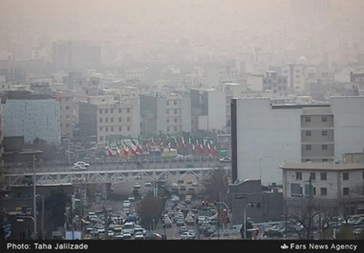 آلودگی هوا تهران را تعطیل کرد! /تصاویر