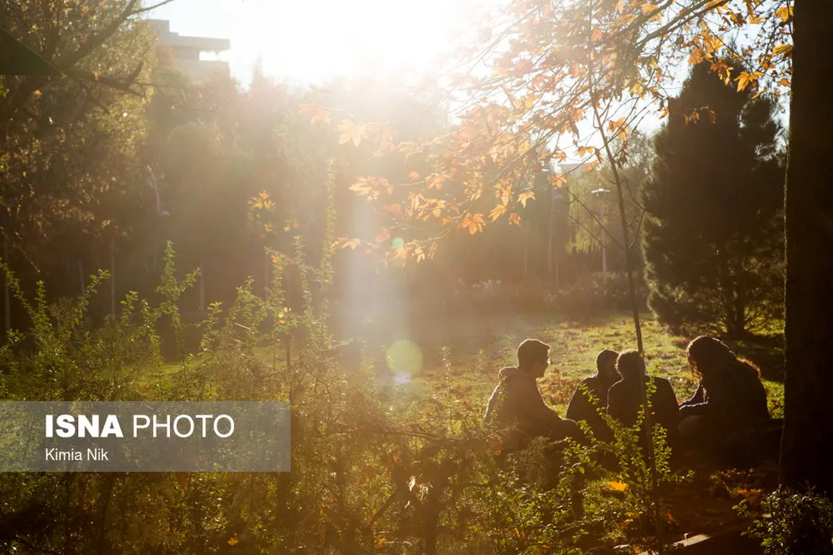 اینجا تهران؛ یک عصر پاییزی دل انگیز/تصاویر