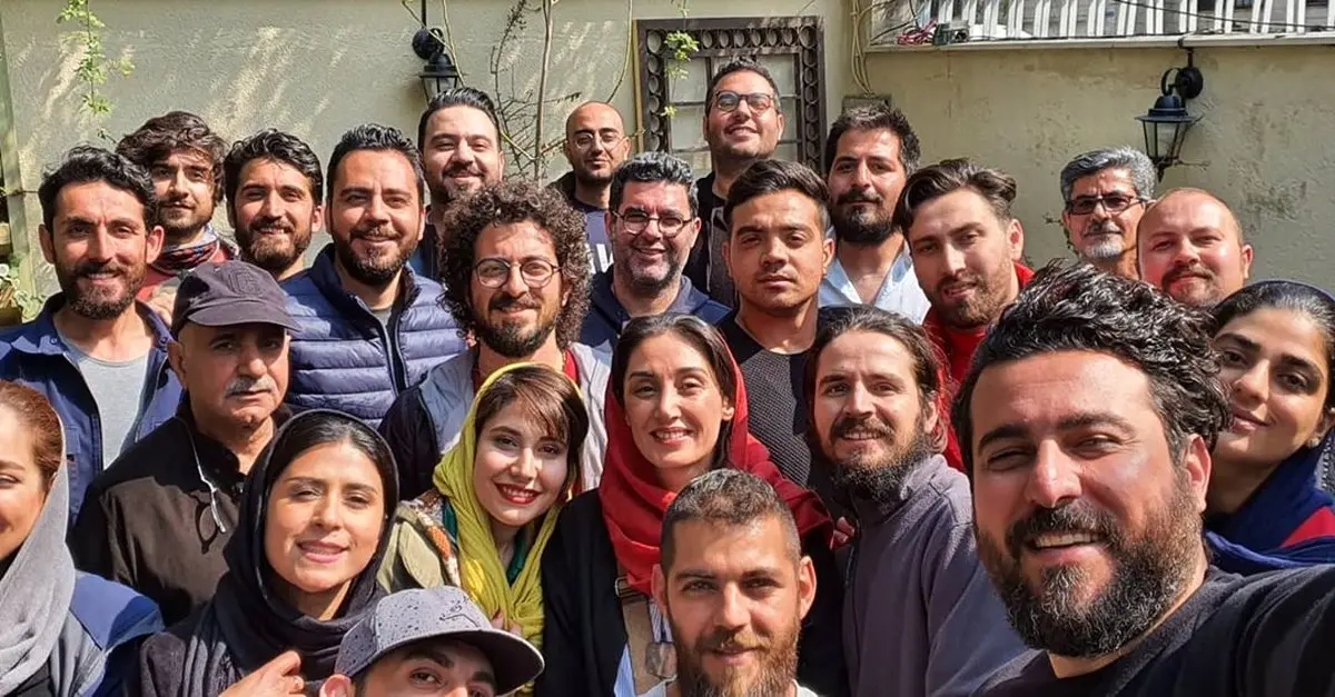 دورهمی آخر بازیگران همگناه + عکس