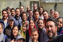 دورهمی آخر بازیگران همگناه + عکس