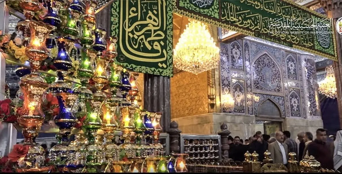 جشن میلاد حضرت زهرا(س) در کربلا/تصاویر
