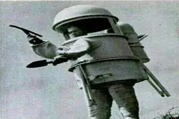 یکی از طرح های اولیه لباس ناسا در سال ۱۹۶۱/عکس