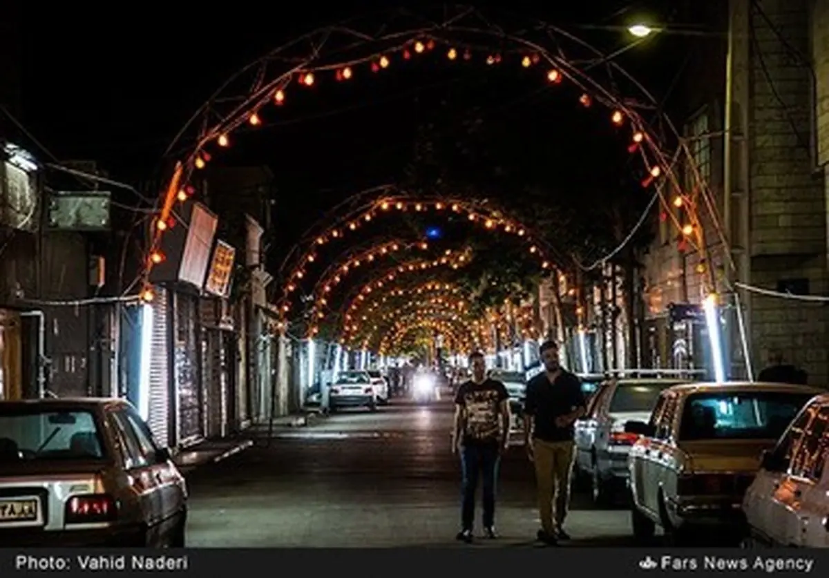 تصاویر استقبال از نیمه شعبان در تهران
