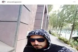 تیپ متفاوت خواننده مشهور پاپ در تهران/عکس