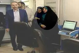 ماشینی که خبرنگار صدا و سیما با آن تصادف کرد/ عکس