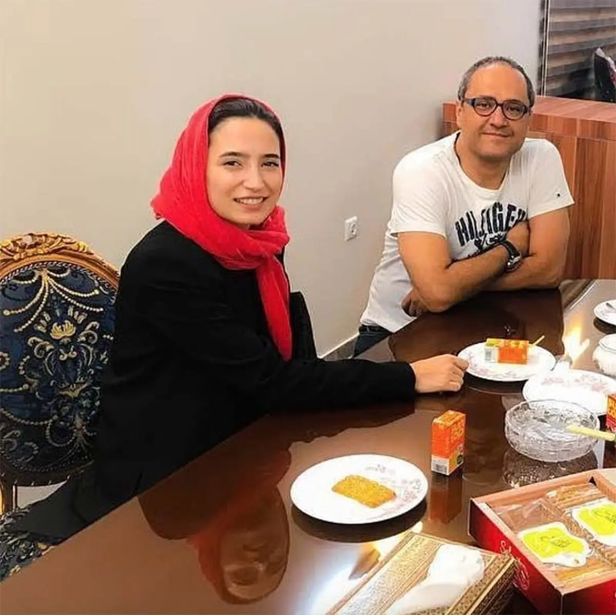 جدیدترین عکس "رامبد جوان" و "نگار جواهریان"