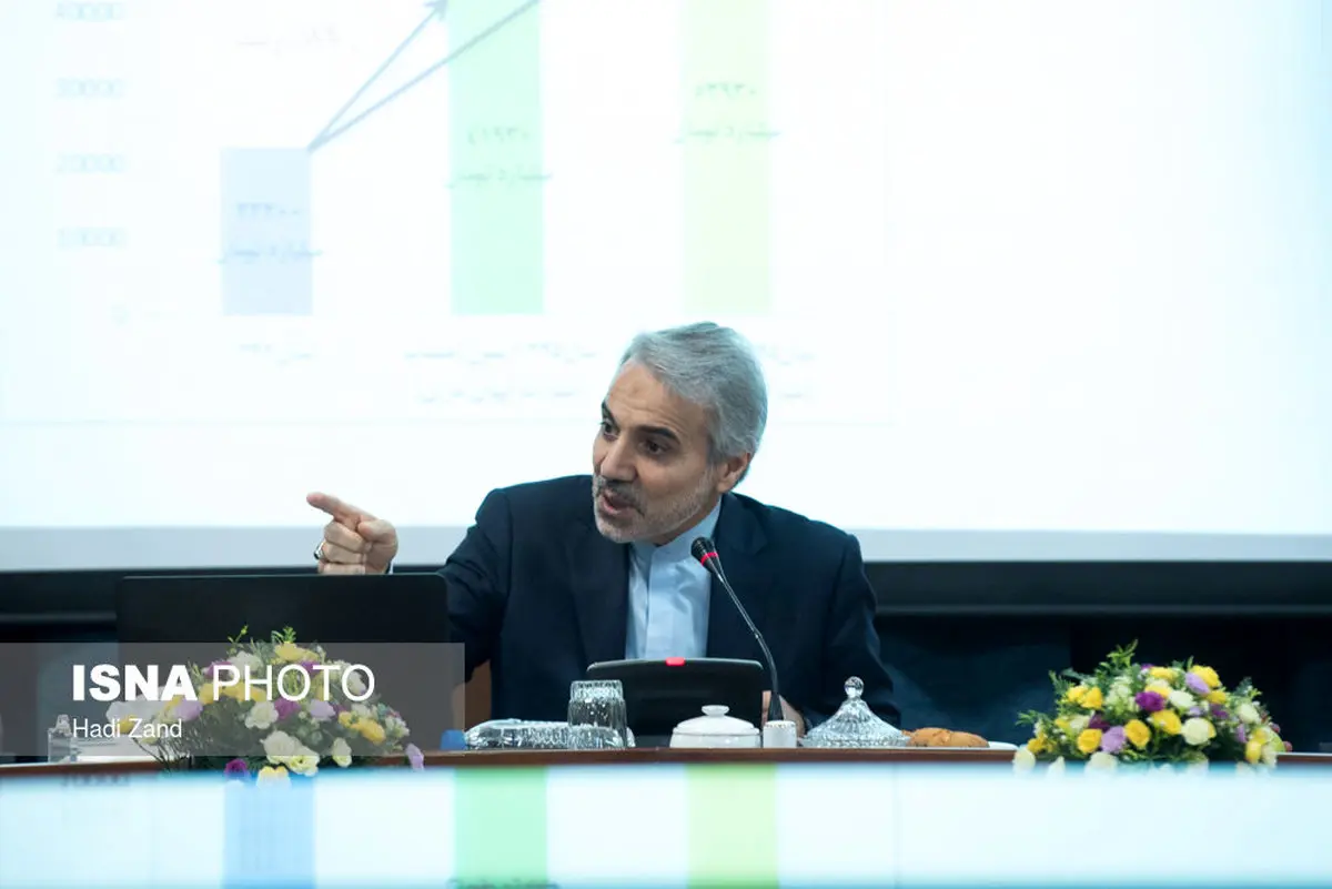 انگشت اشاره نوبخت به سمت چه کسی است؟