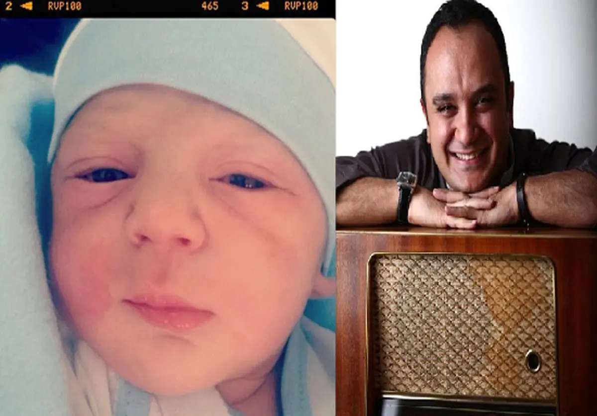 مجری تلویزیون صاحب فرزند شد+عکس