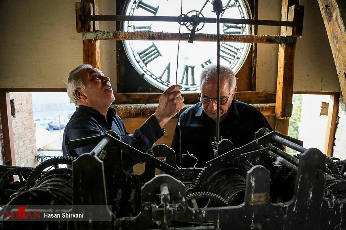 تصاویری زیبا از مسجد ساعت