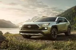 تصاویری از رونمایی از شاسی‌بلند جدید تویوتا