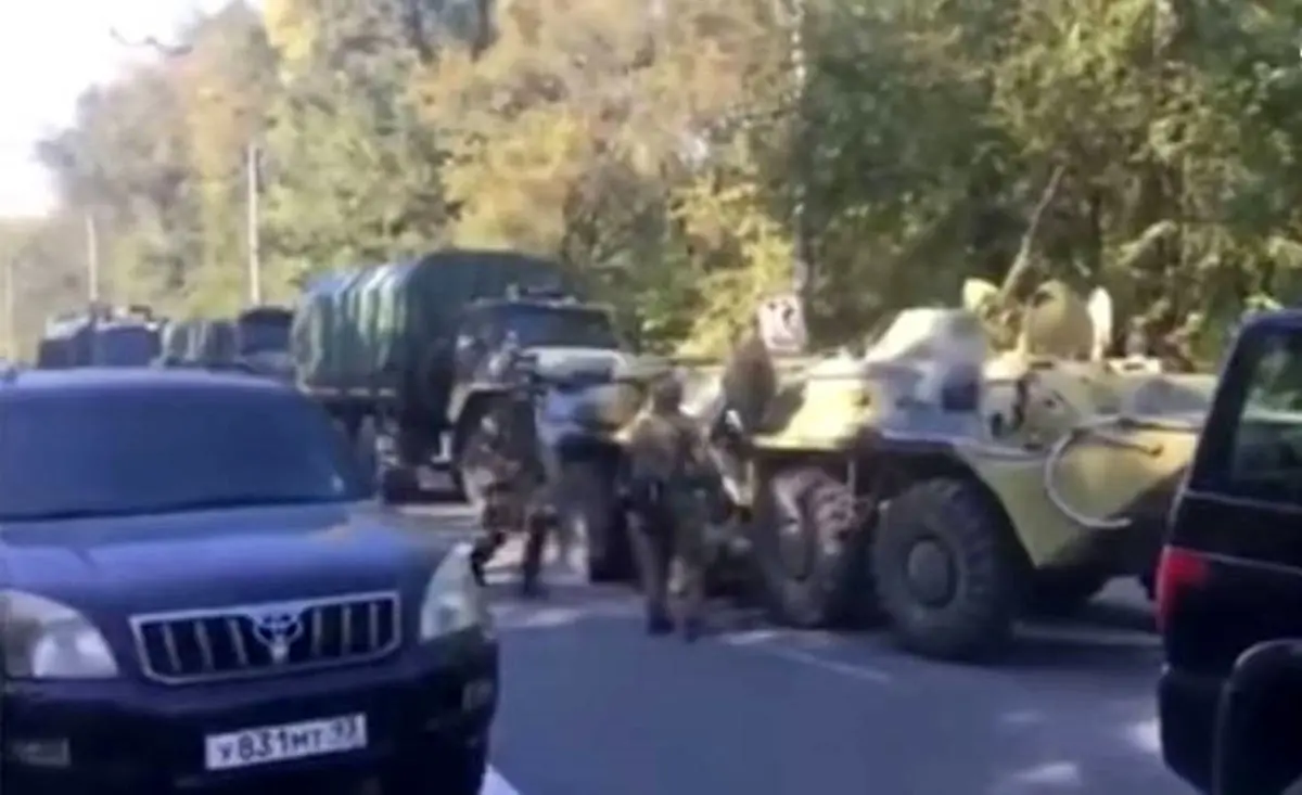 اولین تصاویر از انفجار مرگبار در روسیه