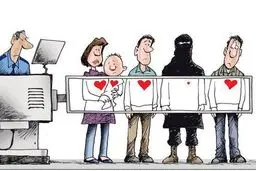 کاریکاتور/ اسکن قلب داعش!