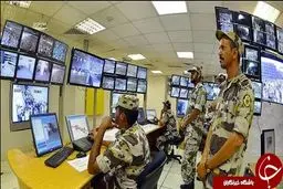 اتاق کنترل امنیتی در مکه+تصاویر