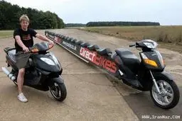 جالب ترین و خنده دار ترین موتور سیکلت دنیا / تصاویر