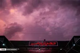 بارش باران در نجف اشرف / تصاویر