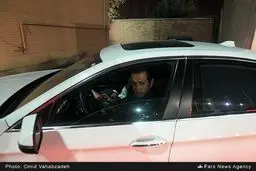 خودروی علی کریمی/تصویر
