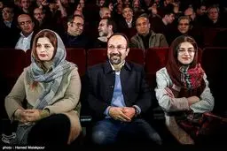 دختر و همسر اصغر فرهادی در مراسم "جشن اسکار"/عکس