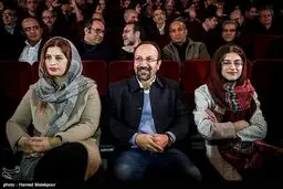 دختر و همسر اصغر فرهادی در مراسم "جشن اسکار"/عکس