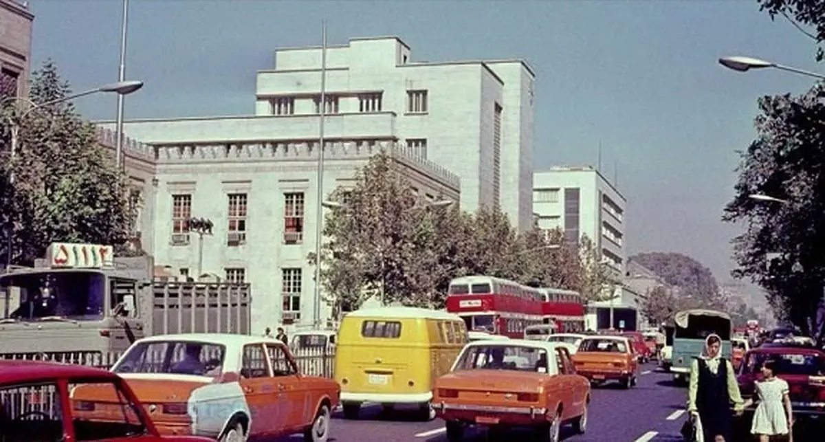 خیابان فردوسی تهران،43سال قبل