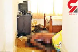 سگی گرسنه صورت جسد صاحبش را خورد + تصاویر