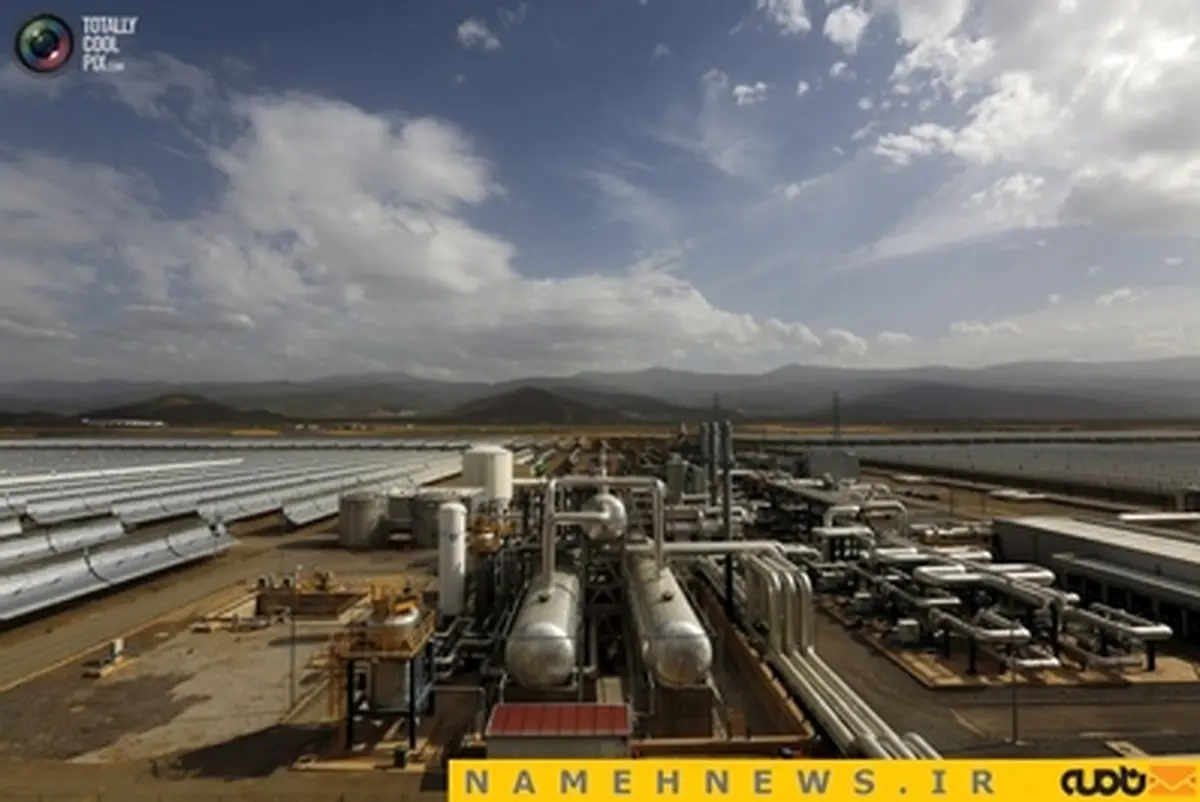 بزرگترین نیروگاه خورشیدی جهان اینجاست+تصاویر