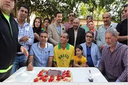 جشن تولد ریوالدو با حضور رضا عطاران +عکس