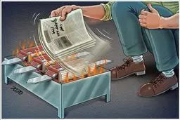 روزنامه انتخاباتی قالیباف!/کاریکاتور