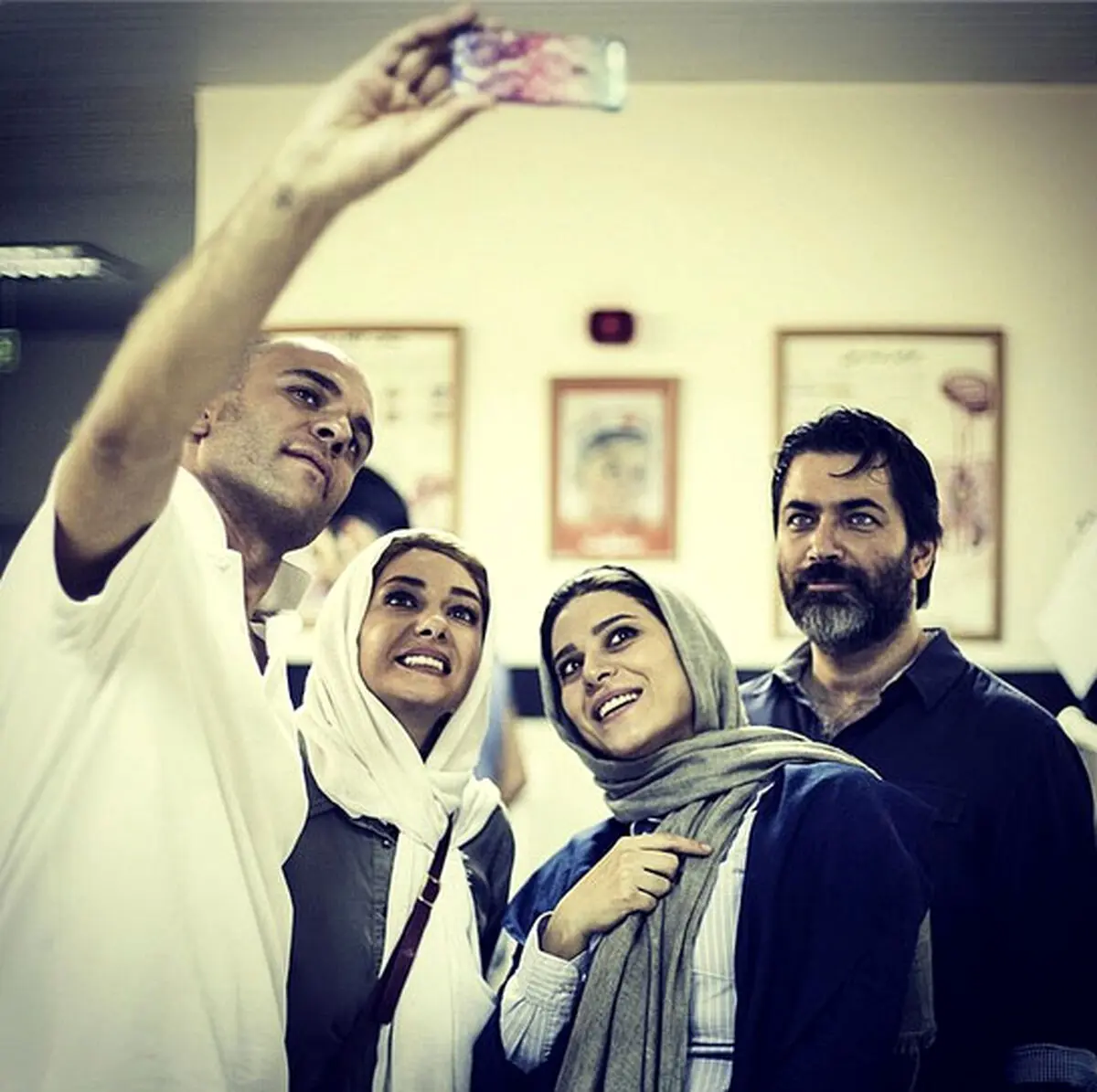 سلفی گرفتن ستاره ها!