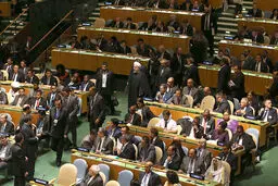 حواشی حضور روحانی در مقر سازمان ملل/تصاویر