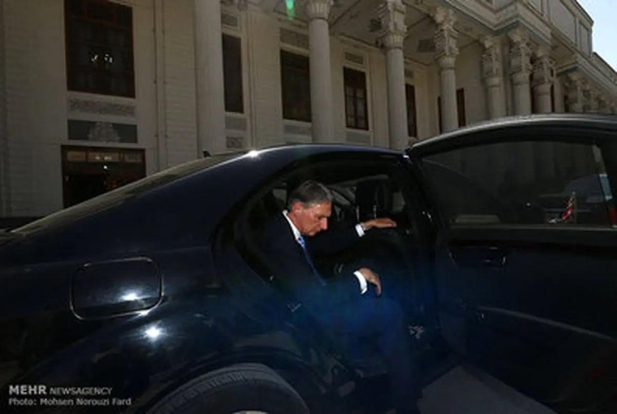 دیدار هاموند با لاریجانی/تصاویر