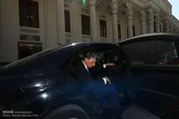 دیدار هاموند با لاریجانی/تصاویر