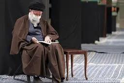 مراسم قرائت زیارت اربعین با حضور رهبر انقلاب برگزار شد