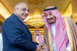 نخست‌وزیر عراق: درباره ایران با ملک سلمان و ولیعهدش صحبت کردم