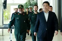 وزیر دفاع چین در تهران/عکس