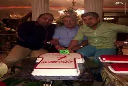جشن تولد سلطان در کنار خانواده