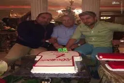 جشن تولد سلطان در کنار خانواده