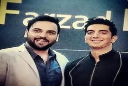 عکس/احسان علیخانی در کنسرت فرزاد فرزین