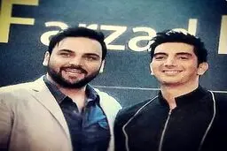 عکس/احسان علیخانی در کنسرت فرزاد فرزین