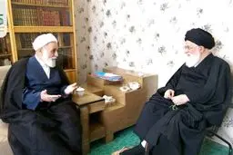 ناطق نوری به دیدار علم الهدی رفت /عکس