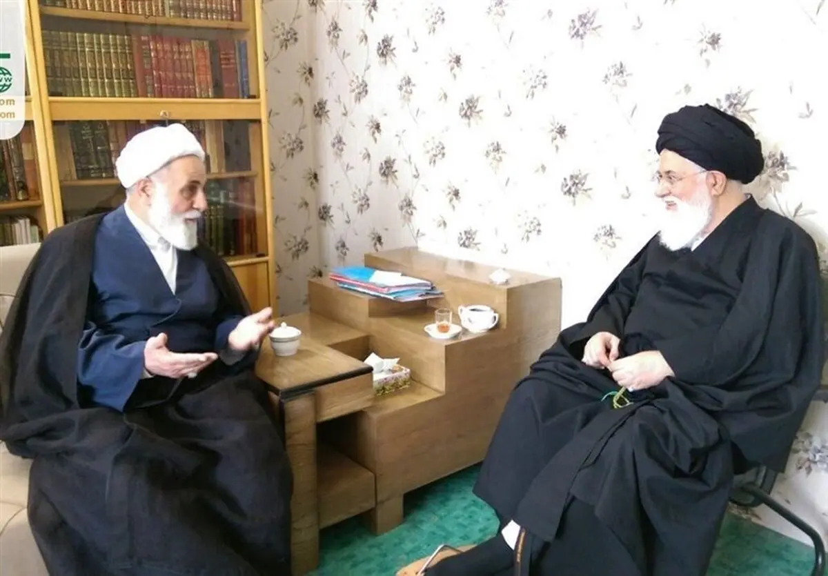 ناطق نوری به دیدار علم الهدی رفت /عکس