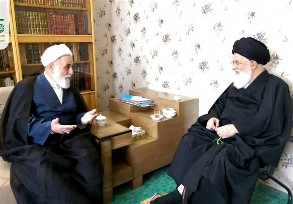 ناطق نوری به دیدار علم الهدی رفت /عکس