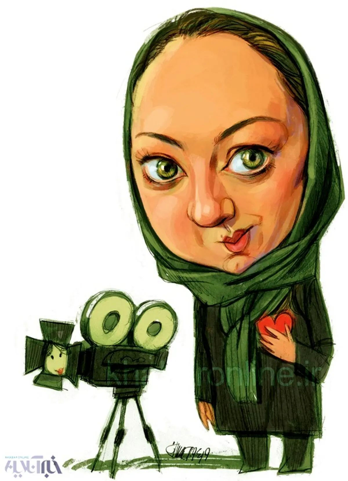 کاریکاتور/ عشق نیکی کریمی!